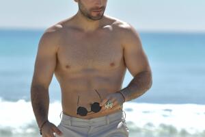 Exclusiva: Sandra y su esposo subieron la temperatura en las playa de Miami