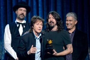 Paul McCartney y Dave Grohl