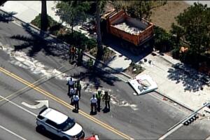 Varios heridos en accidente múltiple en Miami