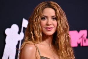Shakira llegó a los VMAs 2023 con la mejor compañía: sus hijos Sasha y Milan