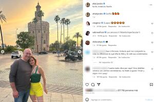 Altair Jarabo y su esposo