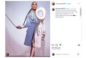 JLo lució así en el video de ‘Te boté’.