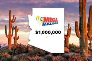 Mega Millions deja boleto ganador de $1 millón de dólares en Arizona