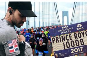 Prince Royce, un nominado a los Grammy en el Maratón de Nueva York  