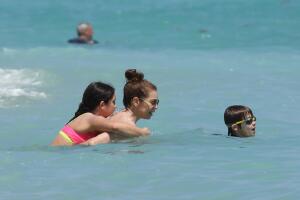 Thalía y Tommy Mottola