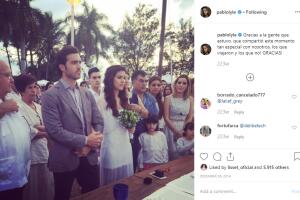 Pablo Lyle y su esposa Ana Araujo