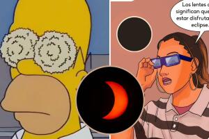 En Instagram y X se compartieron los mejores memes sobre el eclipse solar total