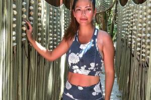 Ana Patricia se broncea en Tulum 