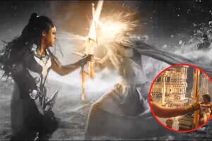 Valkyrie contra Gorr rayo Zeus Thor Love and Thuder.jpg