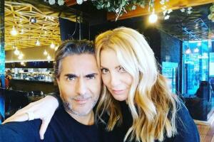 Raúl Araiza y su esposa