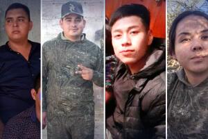 Los inmigrantes José Guadalupe González, Julio César Reyes, Aurelio Cruz y Jazmin Barilla están desaparecidos en la frontera de Arizona. 
