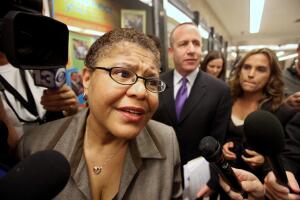 Karen Bass, Darrell Steinberg