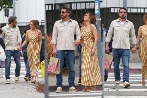 JLo parecía estar derrochando felicidad al lado de su marido, echando por la borda los rumores de una supuesta crisis entre ellos.  