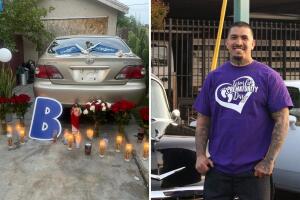 Luego de que Bernardo Yniguez fuera identificado por las autoridades, su familia y amigos se reunieron para recordarlo. 