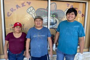 Crazy Tacos staff, Port Charlotte, after Ian