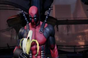 Un plátano para Deadpool