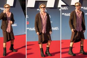 Brad Pitt look falda Bullet Train premiere Berlín 2022 (1).jpg