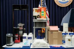 New York Attorney General Eric T. Schneiderman Announces Large Heroin Bust