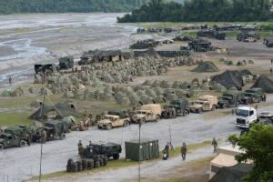 Actividades militares en el mar del sur