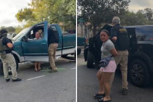 ICE Austin arresto madre hondurena hijos escuela detenciones migratorias Texas