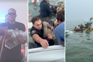 rescate avioneta Marina de México Galveston accidente aéreo misión humanitaria