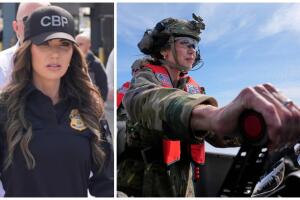 Secretaria de Seguridad Nacional visita frontera San Diego California