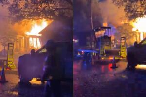 Explotan dos casas al norte de San Antonio; hay heridos y familias evacuadas