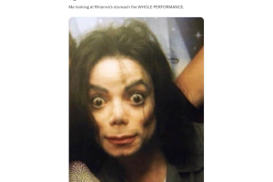 Memes por el Show del Medio Tiempo de Rihanna en el Super Bowl 2023