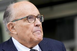 Rudy Giuliani resulta gravemente herido tras accidente automovilístico en New Hampshire
