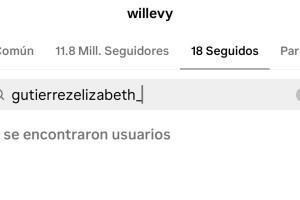 William Levy ya dejó de seguir de nueva cuenta a Elizabeth Gutiérrez. 