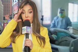 Gelena Solano llora pandemia Nueva York