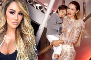 Ninel Conde y su hijo