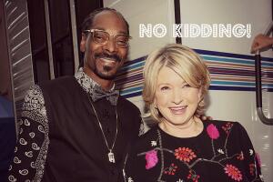 Martha Stewart and Snoop Dogg