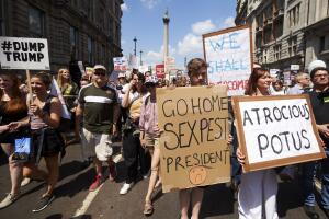 Londres protesta Trump
