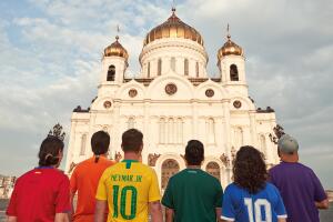 Bandera arcoiris escondida en Rusia 2018