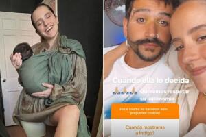 Evaluna explica el motivo por qué ella y Camilo decidieron no mostrar el rostro de Índigo