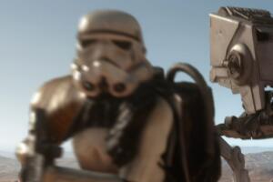 Guardia Imperial y AT-ST