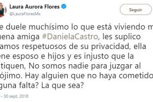 Laura Flores defiende a Daniela cASTRO