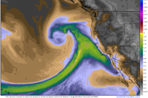 rio atmosferico California enero 3 2023