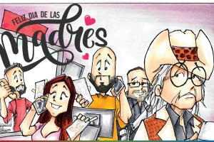 Día de las Madres - Caricatura de BMF