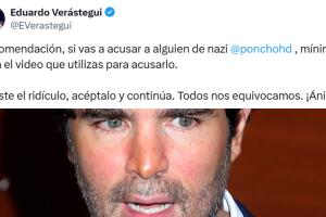 Verástegui dijo que 'Poncho' Herrera hizo el "ridículo" al "acusarlo" de "nazi".