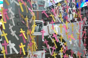Ayotzinapa vive en Times Square