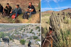 Las autoridades fronterizas de Arizona continúan arrestando indocumentados que se esconden en las montañas de Arizona
