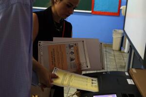 Proceso de votación en Puerto Rico