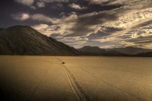 Death Valley's Racetrack Sunset