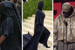 La hija de Kim Kardashian y Kanye West imita el polémico look de sus padres