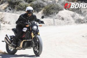 Jaime Gabaldoni A Bordo de la Indian FTR 1200S 2019