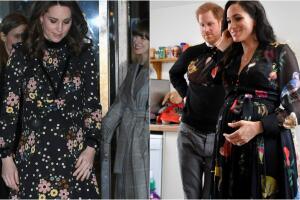 Kate y Meghan look embarazo