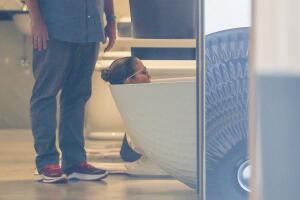 Jennifer López probó una bañera