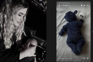 Amely, hermana de Nodal, presume las primeras fotos con su bebé